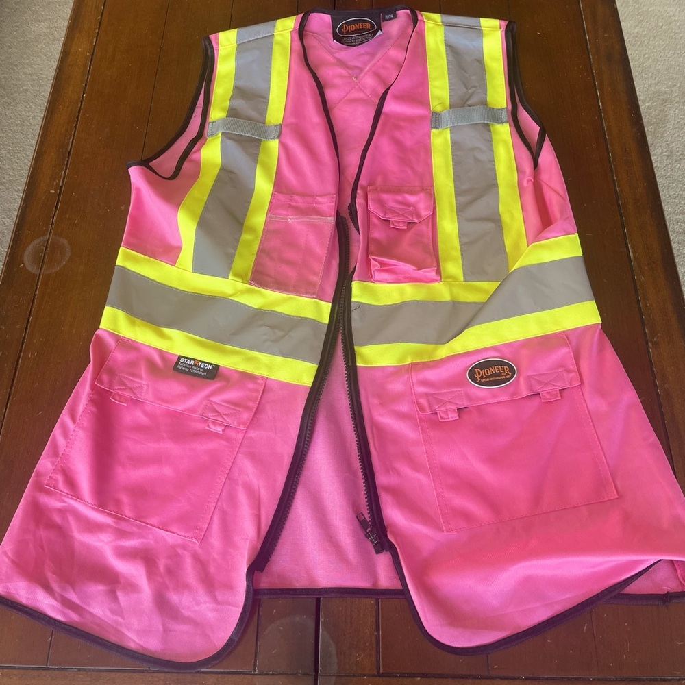 Safety Hi Viz Vest Ladies XLG